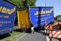 LKW in Boeschung A 3 Rich Frankfurt Hoehe Roesrath Lohmar P108